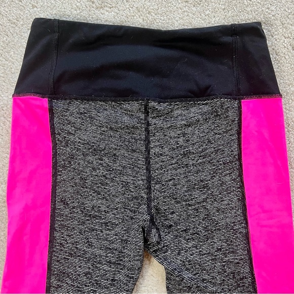 Victorias Secret 2-piece Set Sport Active Tank Top Push-up Bra Leggings Pink XS - Picture 9 of 10